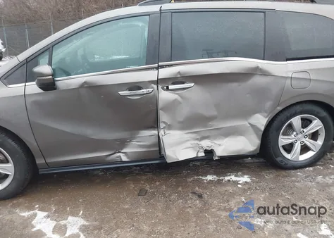 2018 Honda Odyssey Ex-L из США, поврежденный, VIN 5FNRL6H76JB054120